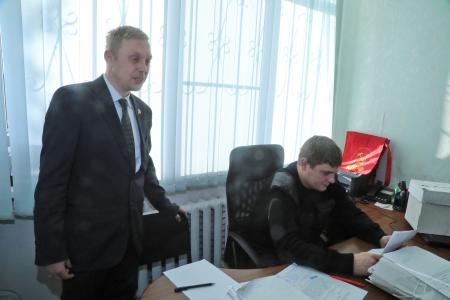 Омская область. Андрей Алехин работает в Кормиловке