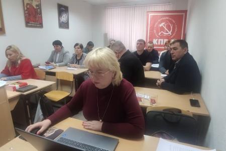 В Ноябрьске состоялся Пленум Комитета Ямало-Ненецкого окружного отделения КПРФ