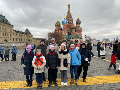Ставропольские пионеры на Красной площади!