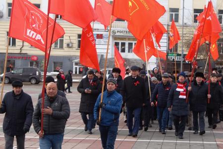 Республика Бурятия: Слава Великому Октябрю!