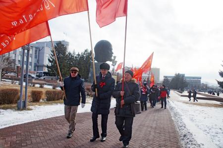Республика Бурятия: Слава Великому Октябрю!