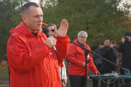 Краснодар. Активисты КПРФ организовали митинг протеста против нового городского Генплана, ущемляющего права многих жителей