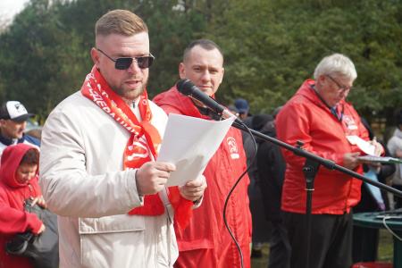Краснодар. Активисты КПРФ организовали митинг протеста против нового городского Генплана, ущемляющего права многих жителей