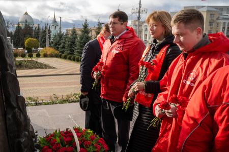 Праздник Великого Октября в Курской области
