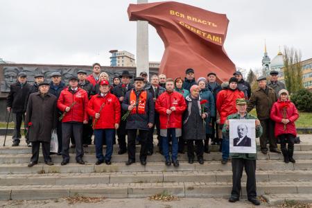Праздник Великого Октября в Курской области