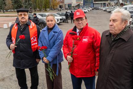 Праздник Великого Октября в Курской области