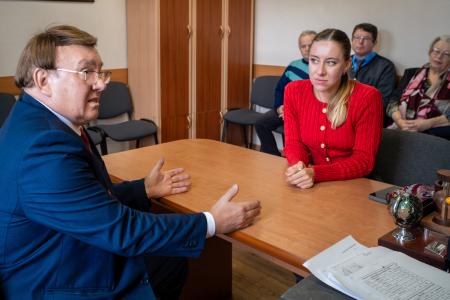 Н.Н. Иванов и М.Г. Образцова посетили приграничные районы Курской области с гуманитарной миссией для военных и беженцев