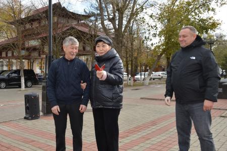 Торжества в Калмыкии в честь Великого Октября