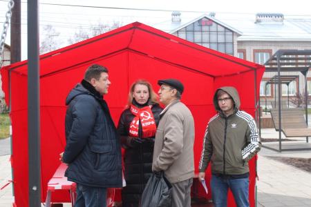 Мария Дробот с рабочим визитом посетила город Можгу в Удмуртии