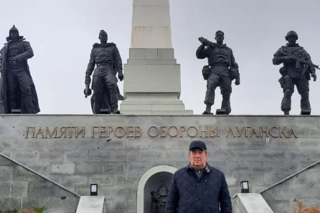 Лидер коммунистов Ставрополья посетил Луганскую Народную Республику!