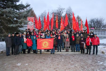 Удмуртия. Слава Великому Октябрю!