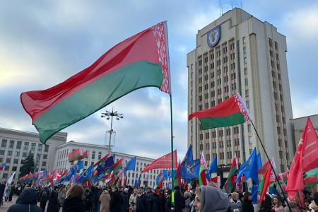 К.К. Тайсаев принял участие в праздновании Дня Октябрьской революции в Беларуси