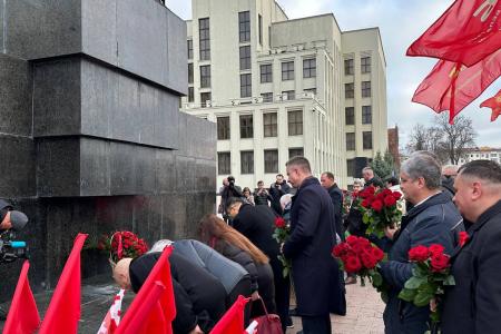 К.К. Тайсаев принял участие в праздновании Дня Октябрьской революции в Беларуси
