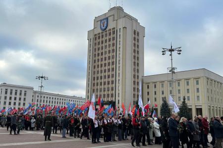 К.К. Тайсаев принял участие в праздновании Дня Октябрьской революции в Беларуси