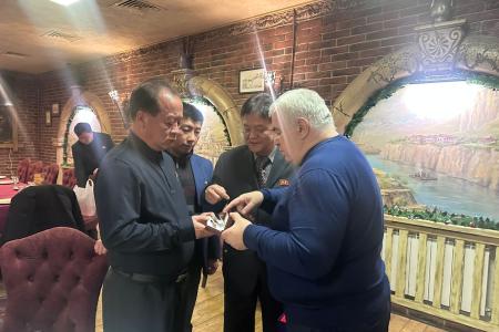 Казбек Тайсаев провел рабочую встречу с делегацией Трудовой партии КНДР