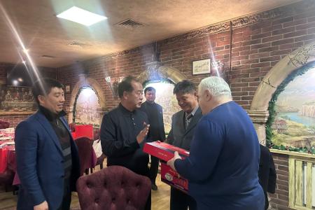 Казбек Тайсаев провел рабочую встречу с делегацией Трудовой партии КНДР