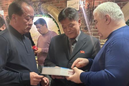 Казбек Тайсаев провел рабочую встречу с делегацией Трудовой партии КНДР