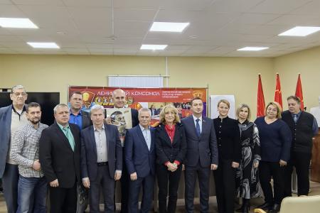 Санкт-Петербург. Сергей Пантелеев принял участие в расширенном заседании Комиссии горкома КПРФ по работе с депутатской вертикалью