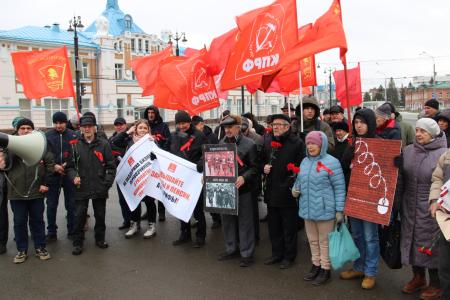В Томской области отметили годовщину Великого Октября