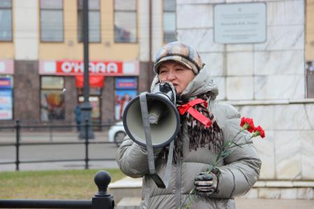 В Томской области отметили годовщину Великого Октября