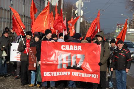 В Томской области отметили годовщину Великого Октября