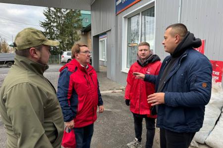 Ульяновские коммунисты провели гуманитарный выезд в Курскую область