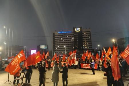 107-ю годовщину Великой Октябрьской социалистической революции отметили в Ростове-на-Дону