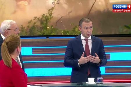 Юрий Афонин в эфире «России-1»: Пуск новейшей высокоточной баллистической ракеты средней дальности отрезвил многих недругов нашей страны