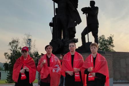 Красноярский край. Комсомол – не подведёт!