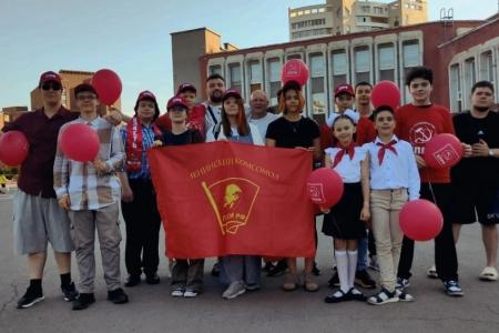 Красноярский край. Комсомол – не подведёт!