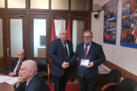 Депутаты-коммунисты Подмосковья Александр Наумов и Василий Бызов приняли участие в Пленуме Центрального Совета РУСО