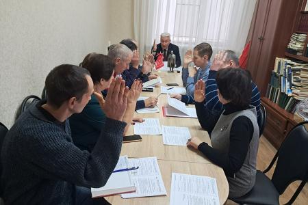 Тамбовская область. Утвержден отчет комитета и предложены рабочие органы партийной конференции