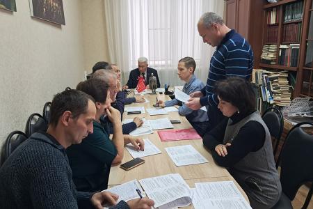 Тамбовская область. Утвержден отчет комитета и предложены рабочие органы партийной конференции