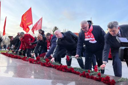 Депутат КПРФ Александр Наумов принял участие в мероприятиях, посвященных разгрому немецко-фашистских войск под Москвой