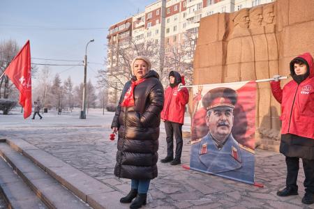 В Красноярском крае прошли Мероприятия в честь 145-й годовщины со дня рождения Иосифа Виссарионовича Сталина