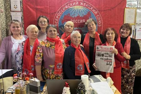 Активисты женского движения «Надежда России» по всей стране достойно отметили День рождения И.В. Сталина