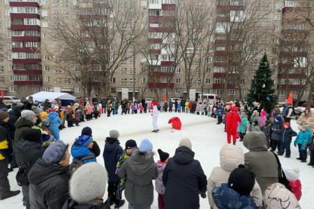 Нижегородская область. Новогодняя елка КПРФ