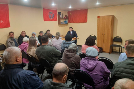 Тверская область. Олег Лебедев провел встречу с жителями города Ржева