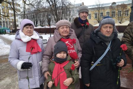Калуга. Сталин — наше знамя боевое!