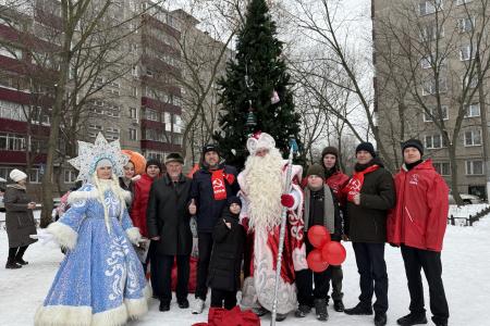 Нижегородская область. Новогодняя елка КПРФ