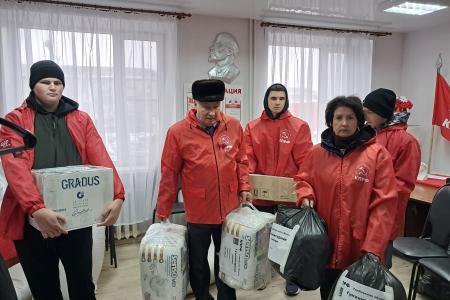 Тамбовская область. Мирный груз для нашей победы!