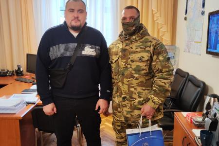 Депутаты фракции КПРФ Тюменской областной Думы встретились с участником СВО