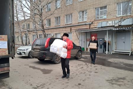 Тамбовская область. Мирный груз для нашей победы!