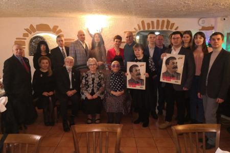 Санкт-Петербург. Коммунисты отметили 145-ю годовщину со дня рождения И.В. Сталина