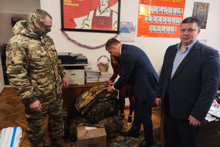 Депутаты фракции КПРФ Тюменской областной Думы встретились с участником СВО