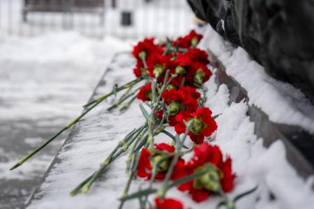 Митинг в Перми в честь годовщины со дня образования СССР