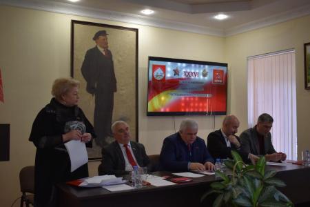 К.К. Тайсаев принял участие во втором этапе XXXVI-ой конференции Северо–Осетинского республиканского отделения КПРФ