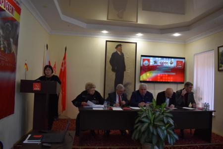 К.К. Тайсаев принял участие во втором этапе XXXVI-ой конференции Северо–Осетинского республиканского отделения КПРФ
