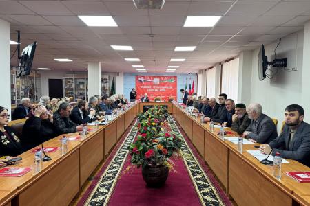 Казбек Тайсаев с рабочей поездкой в Чеченской Республике: III отчетно-выборная Конференция Чеченского республиканского отделения КПРФ