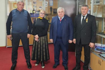 Казбек Тайсаев с рабочей поездкой в Чеченской Республике: III отчетно-выборная Конференция Чеченского республиканского отделения КПРФ